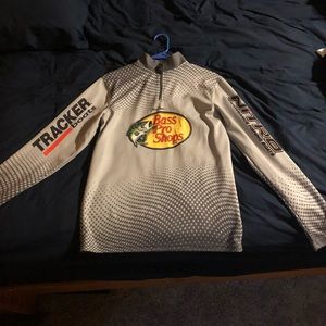 Two Bass Pro Shop fishing jerseys